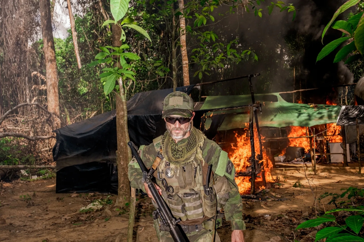 Carta desde Roraima: La unidad de fuerzas especiales brasileñas que lucha para salvar la Amazonía