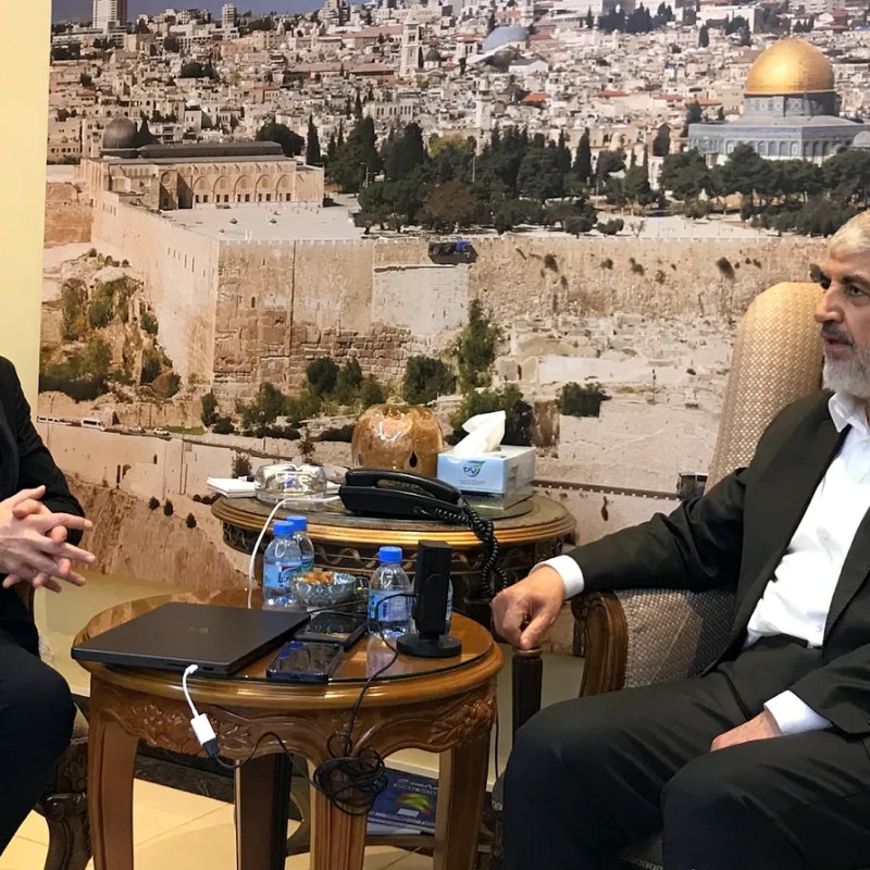 Entrevista al líder de Hamás Jaled Meshal: «Trump debería prestar atención a las crecientes voces dentro del movimiento MAGA y rechazar la agenda de&nbsp;Israel»